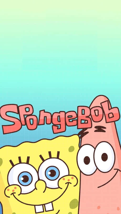 Fåden officielle SpongeBob iPhone baggrund.