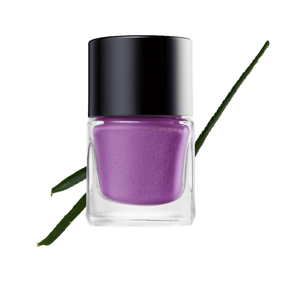Matte Nail Polish Bottle PNG 06292024