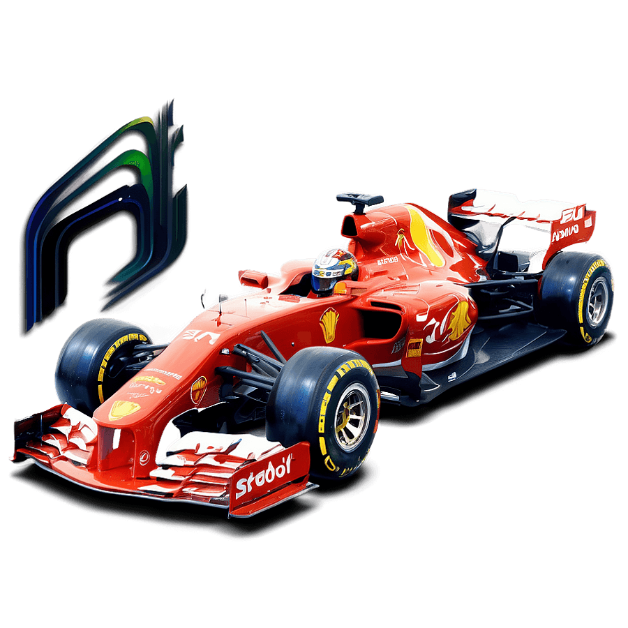 F1 Circuit Racing Car PNG 05262024