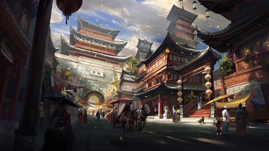 China background