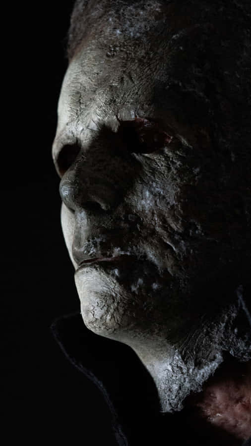 Close-up de Michael Myers de Halloween Ends