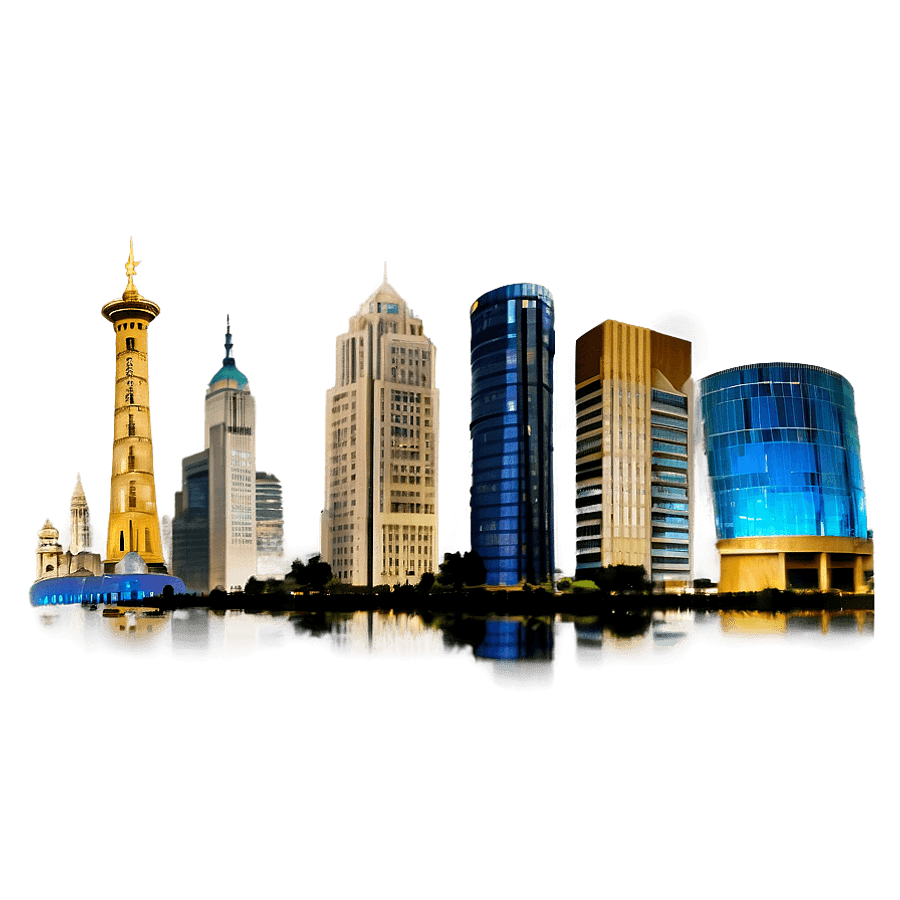 Iconic Buildings Collage PNG 59