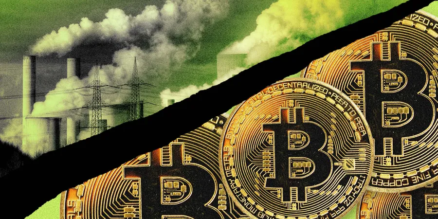 Cryptocurrency background