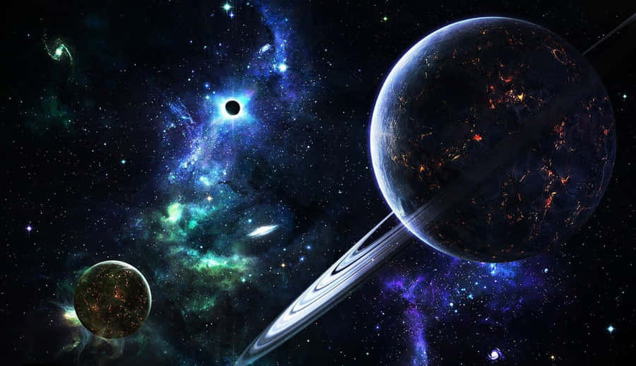 Scena di Viaggio Cosmico