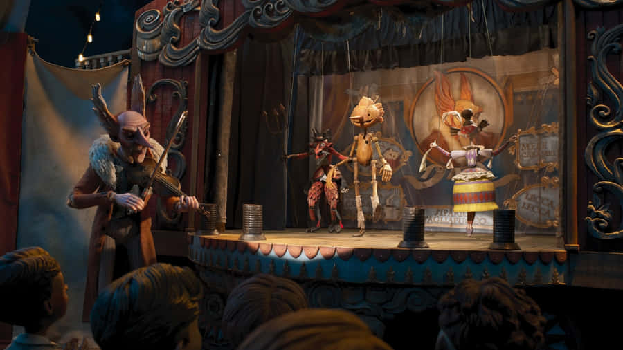 GuillermoDel Toro's Pinocchio 1920 x 1080 tapet