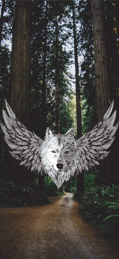 Winged Wolf