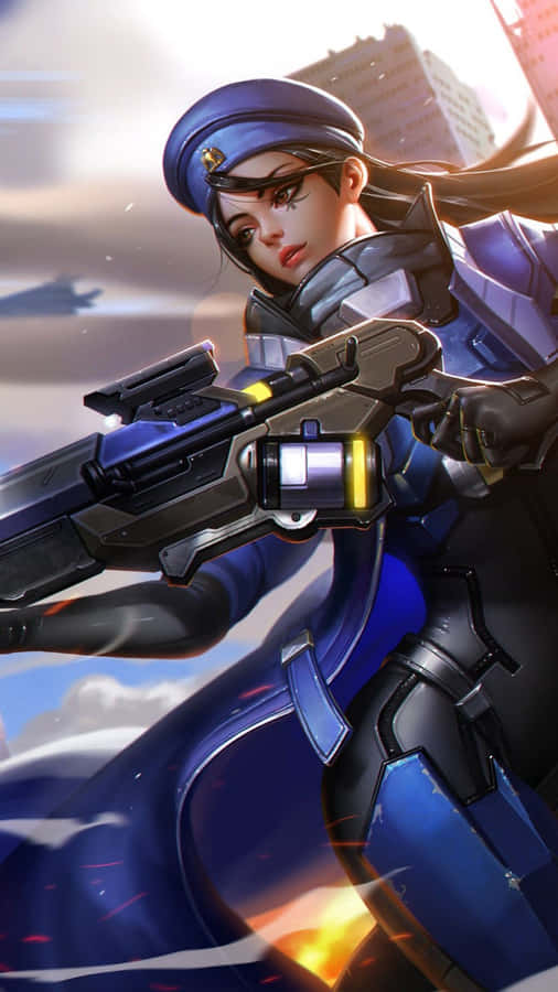 OverwatchAna 1440 x 2560 tapet