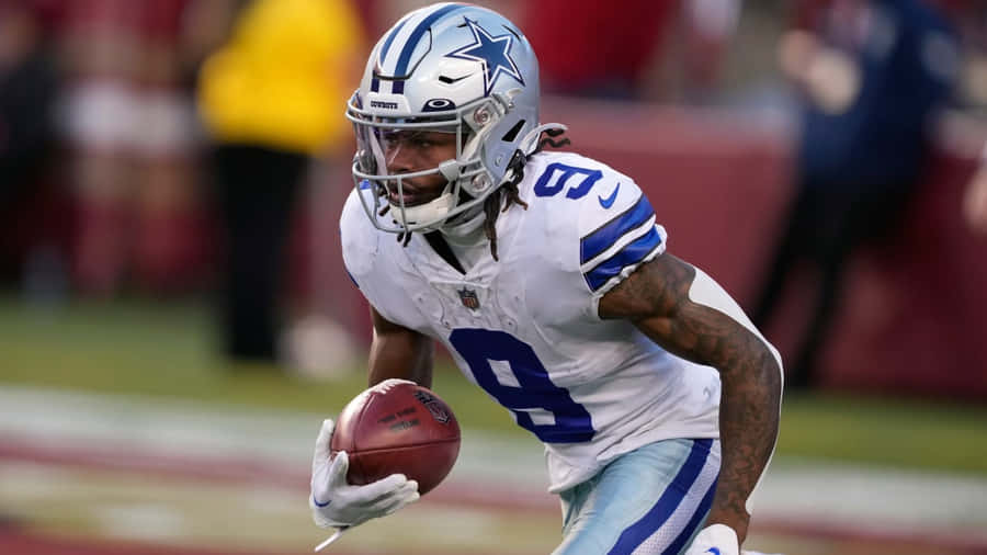Giocatore dei Dallas Cowboys in Azione