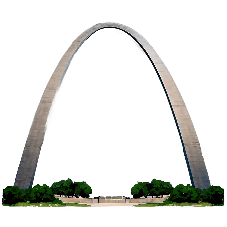 Gateway Arch National Park Emblem PNG 69