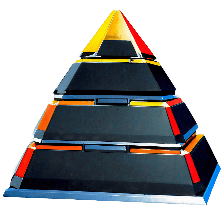 Sci-Fi Pyramid Concept PNG xdi