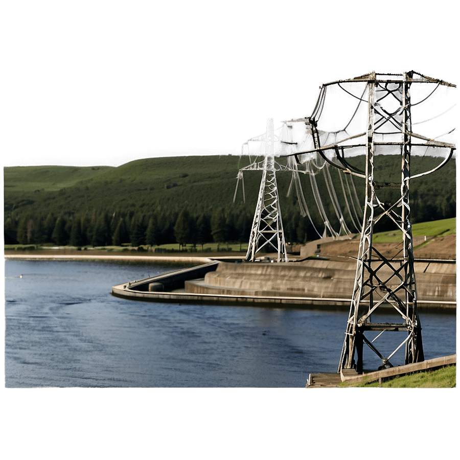 Electrical Power Grid Dam PNG 06292024