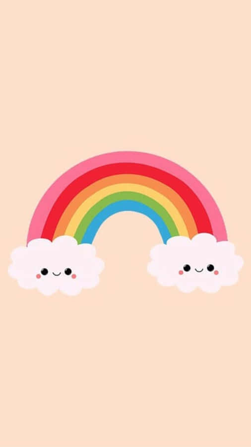 KawaiiRainbow 900 x 1601 tapet.