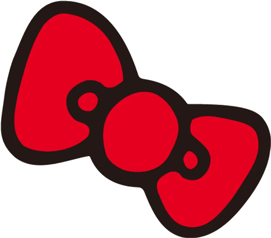 Hello Kitty Ribbon Png, Transparent Png