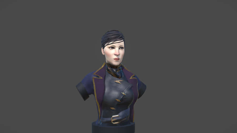 EmilyKaldwin 3D Modell, das beste Hintergrundbild für Dishonored 2