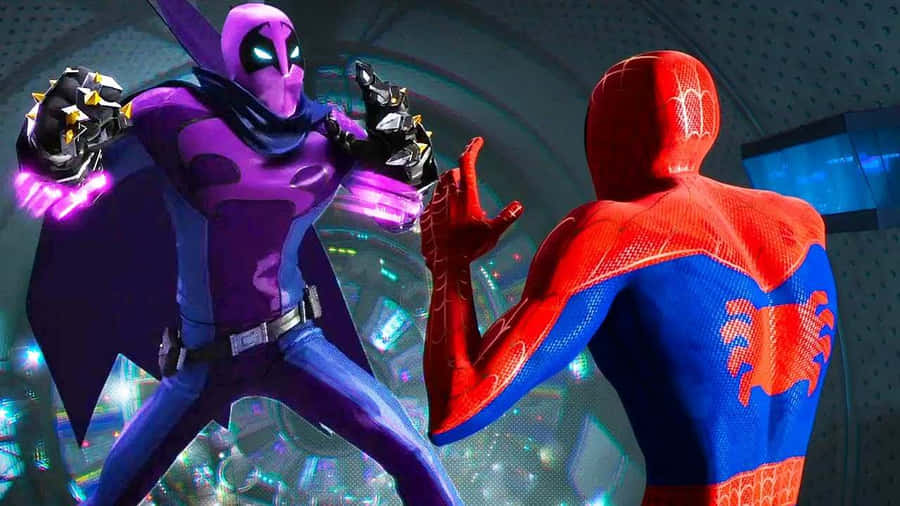 Prowler gegen Spiderman Duell
