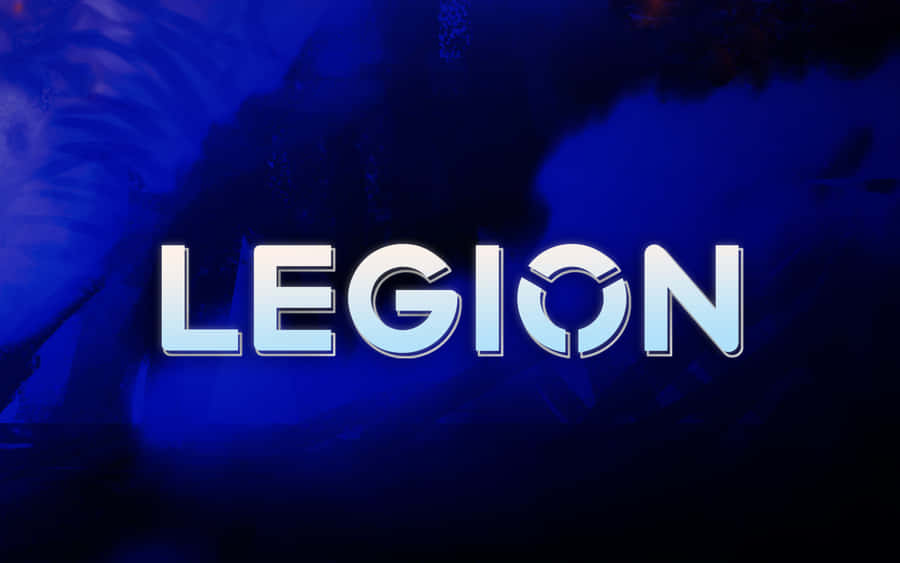Lenovo Legion Logo Blau Hintergrund