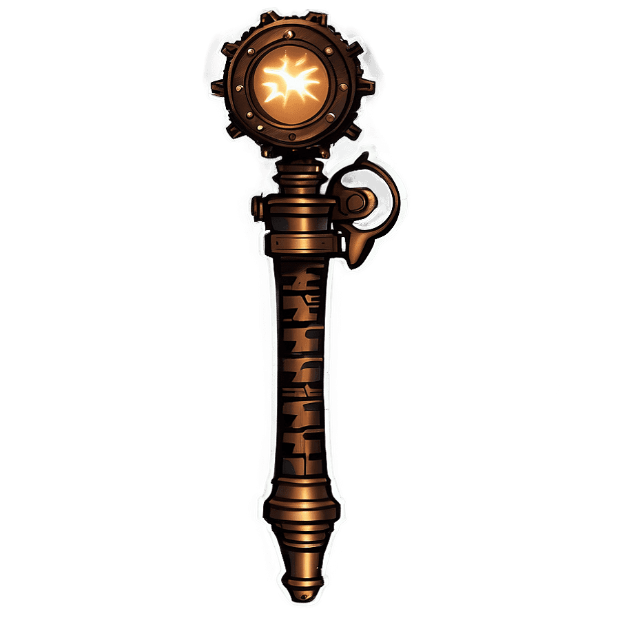 Steampunk Torch PNG jmp