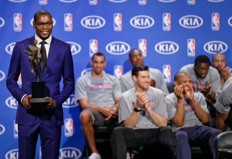 NBA Preisverleihung Pokalübergabe