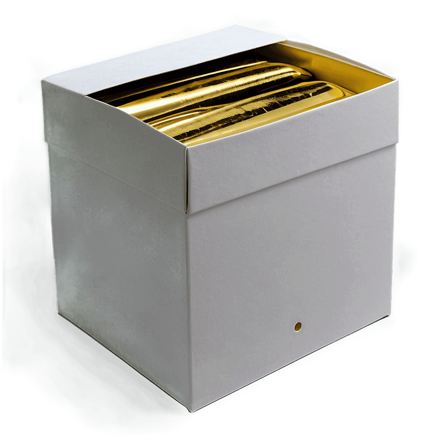 White Box for Packaging PNG 14