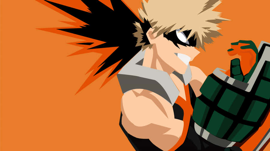 Katsuki Bakugo Explosive Kraft 4 K