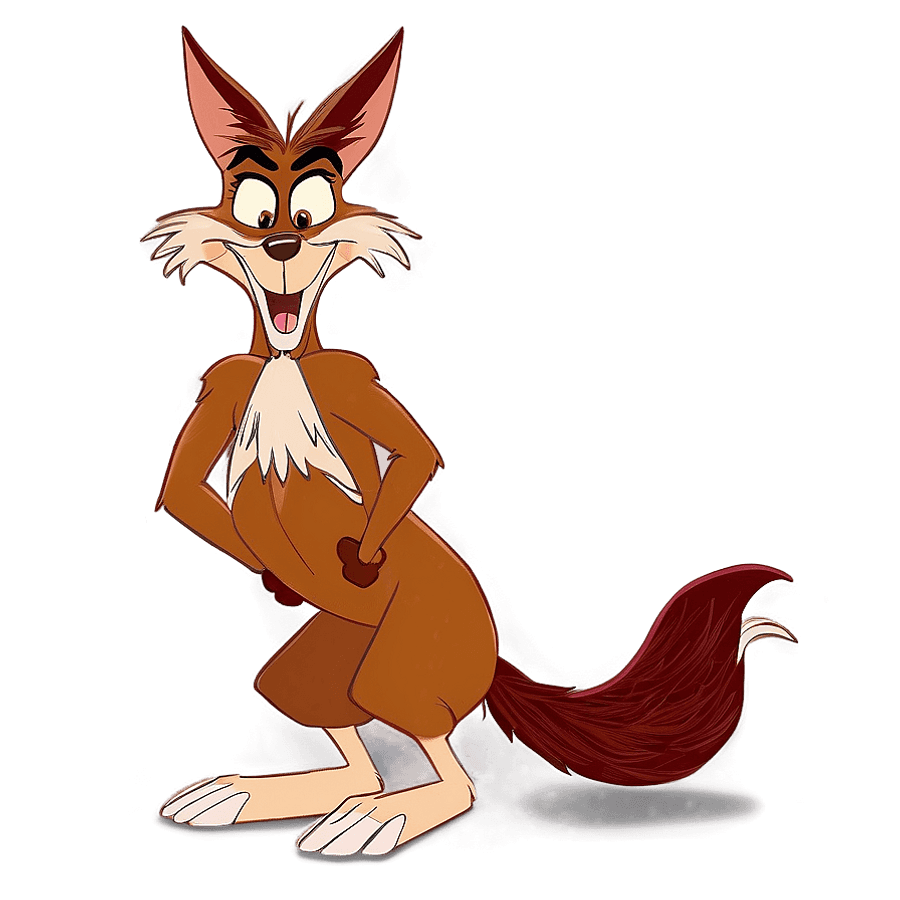 Wile E Coyote Unlucky Star PNG etd24