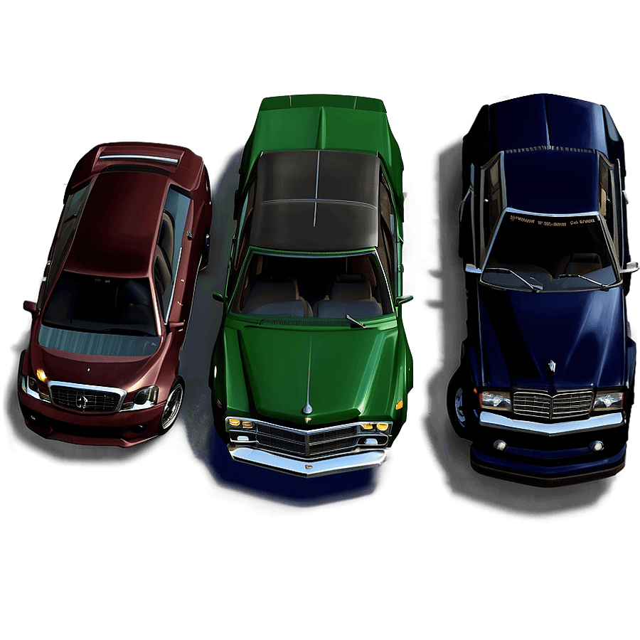 GTA San Andreas Cars PNG ibd