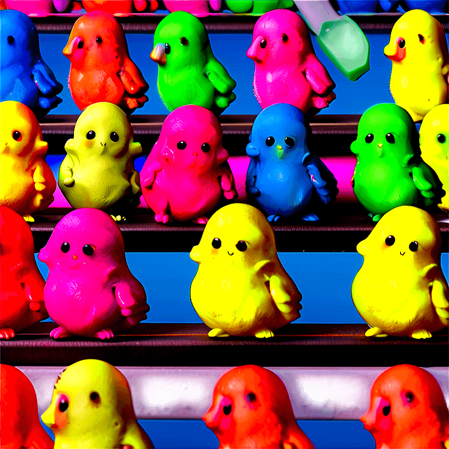 Rainbow Peeps Collection PNG mlb
