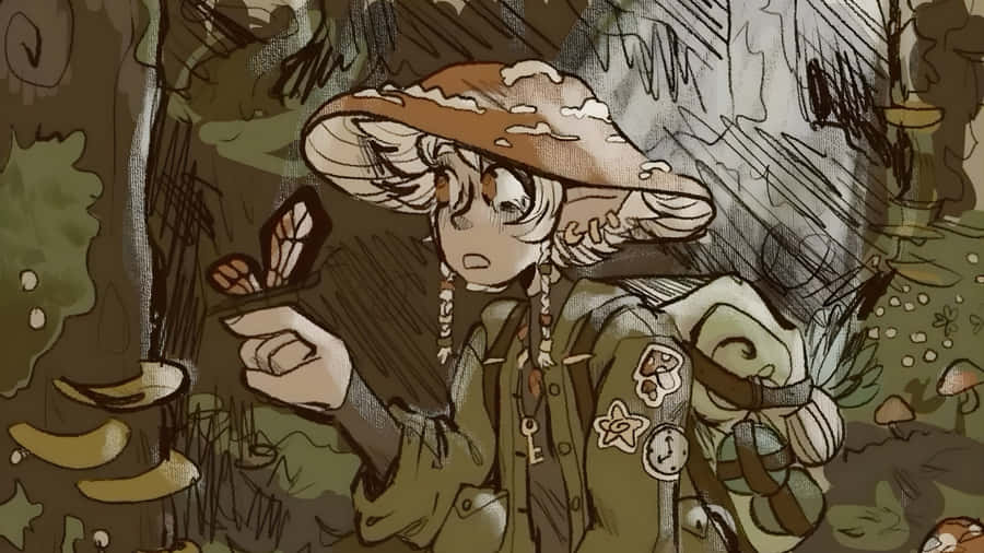 Esploratore della Foresta Fairycore Grunge