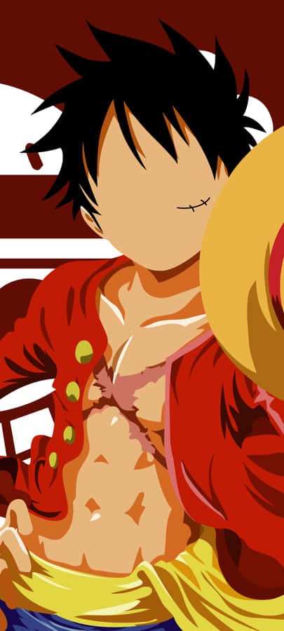 Tela de Bloqueio de Personagem de Anime One Piece