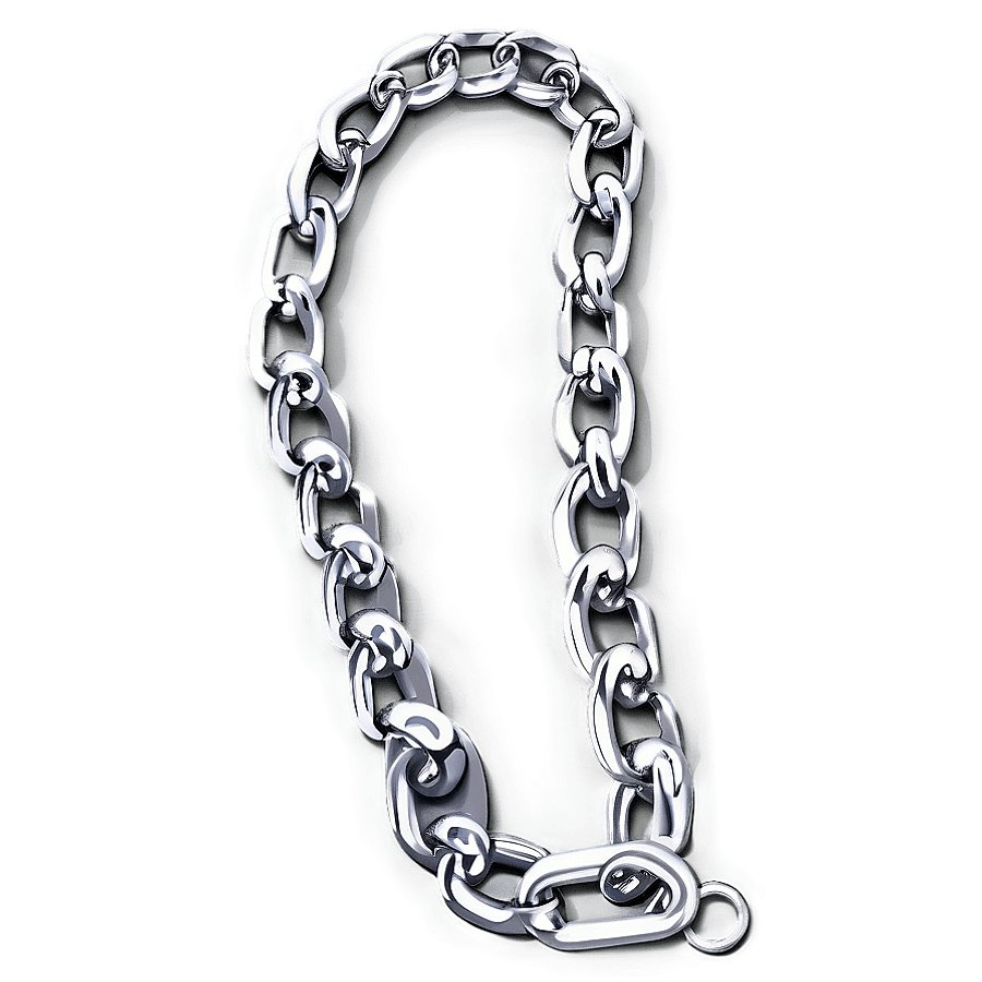 Silver Chain for Necklace Making PNG xtk