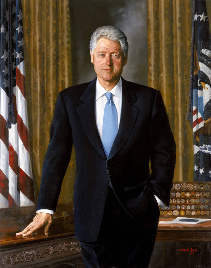 BillClinton HD Porträt