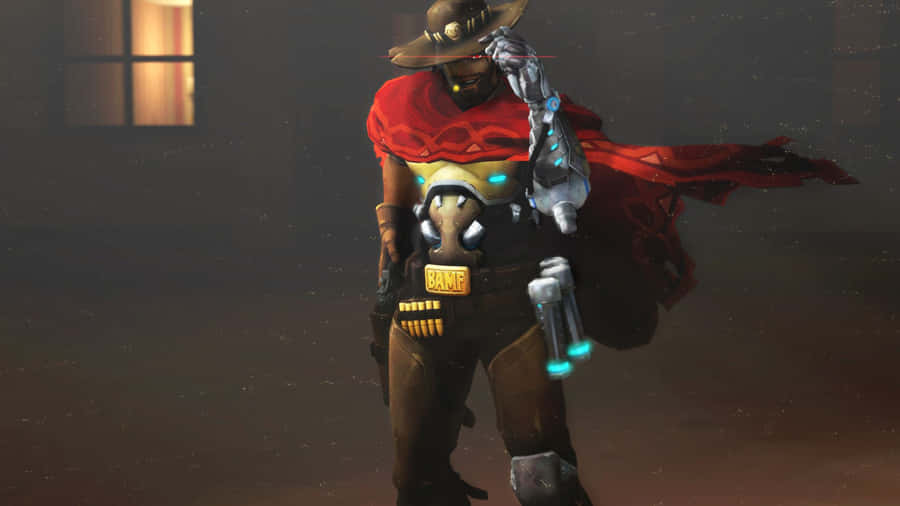 OverwatchMccree 1920 x 1080 tapet