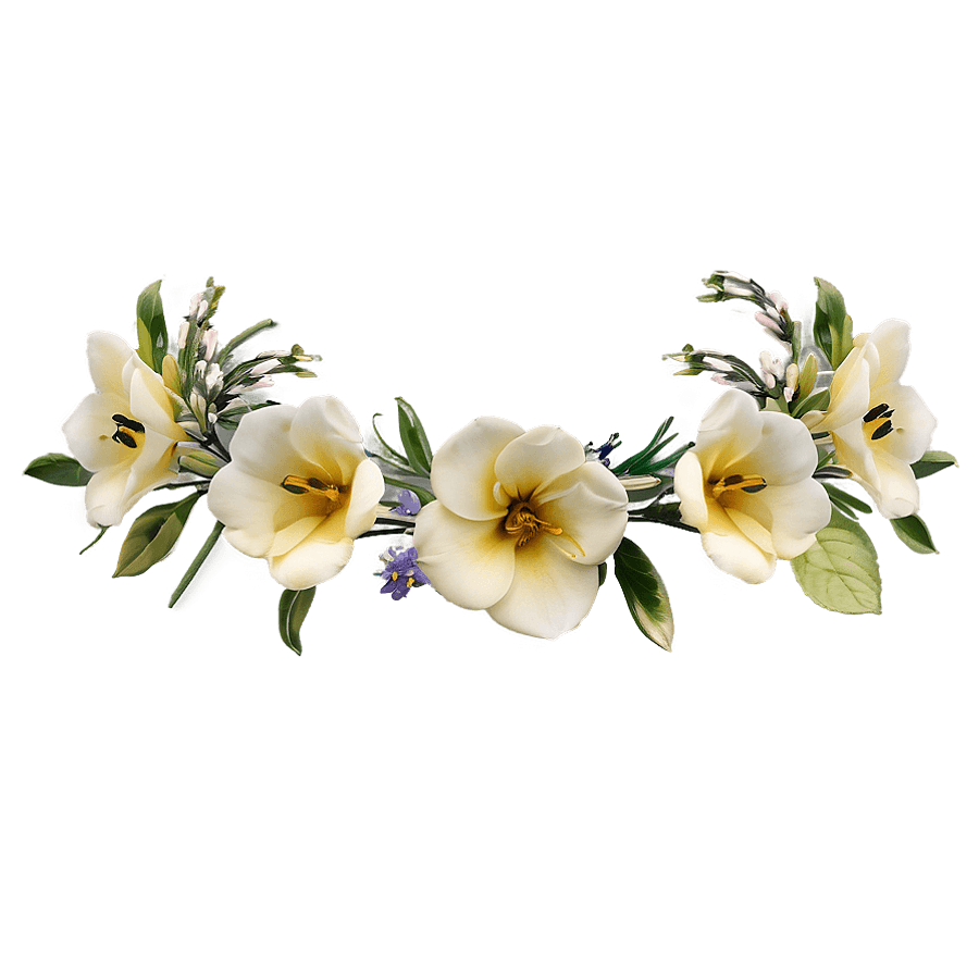 Wedding Flower Crown PNG 85