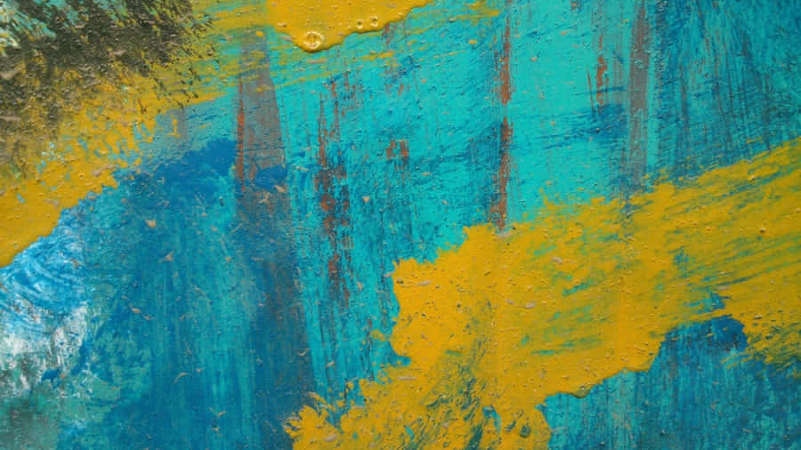 Arte de Pintura Texturizada Abstrata