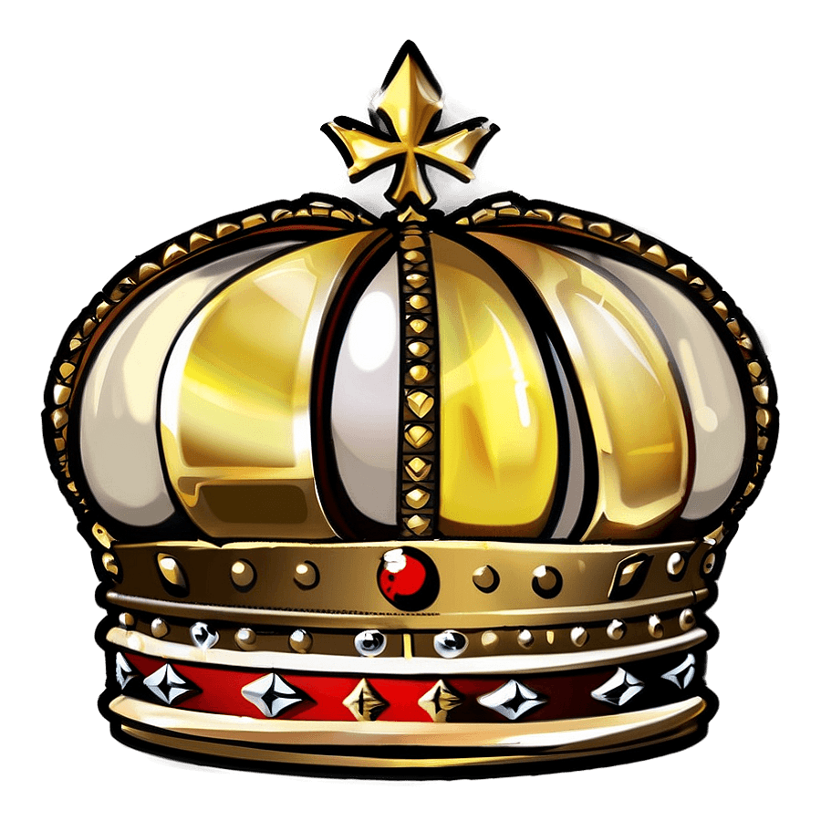 King Crown Sketch PNG tun