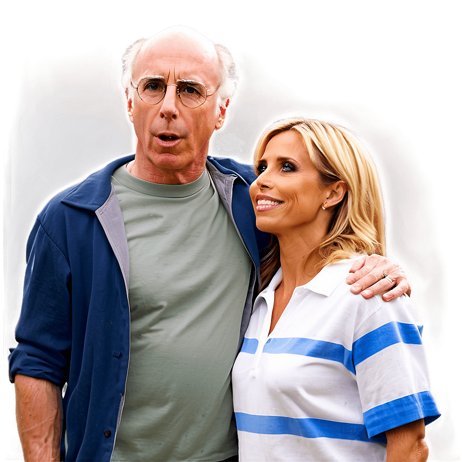 Larry David and Cheryl Hines PNG 53
