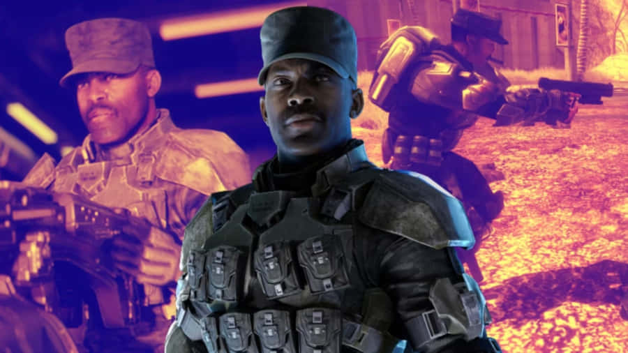 Papelde parede do Sergeant Johnson com resolução 1920 x 1080