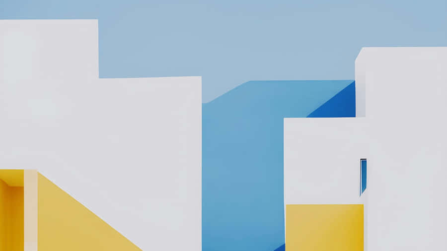 Minimalistiska Abstrakta Geometriska Former