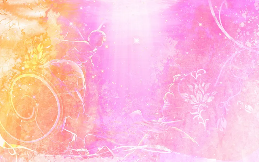 Abstract Pink Bright Background