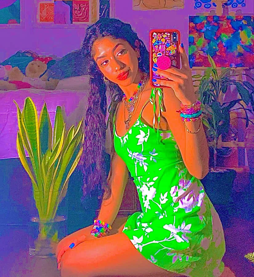 Selfie allo Specchio di Moda Indie