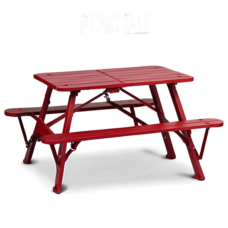 Picnic Table and Chairs PNG deh8
