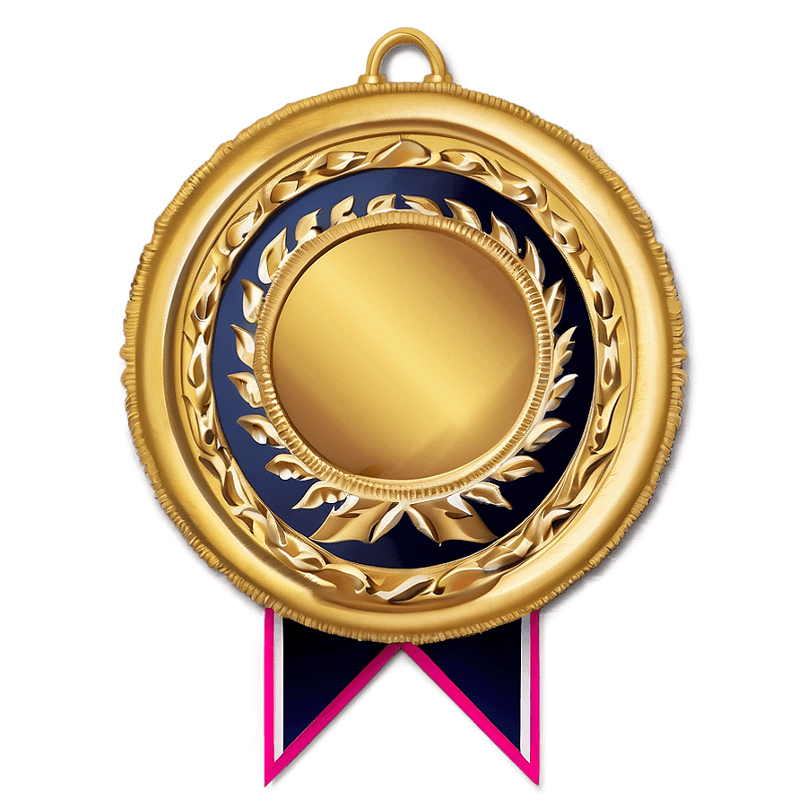 Gold Award Ribbon PNG 43