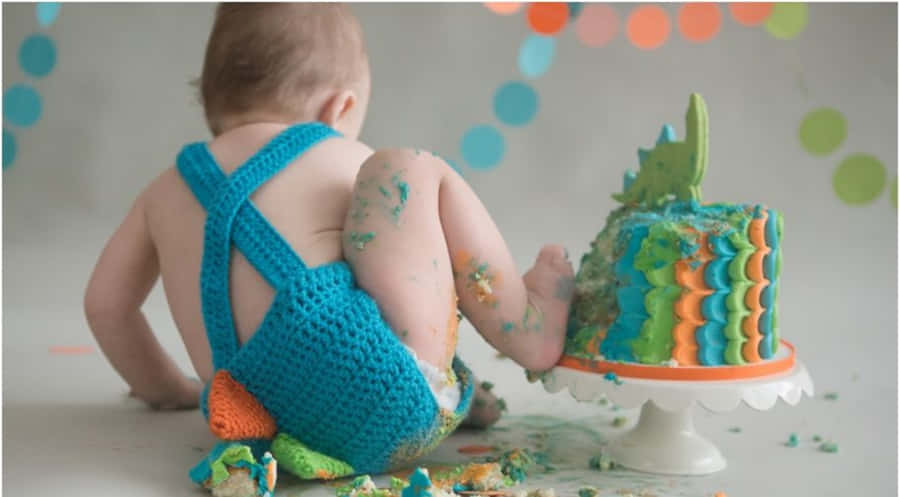 "Forkældig selv med en dejlig Smash Cake oplevelse."