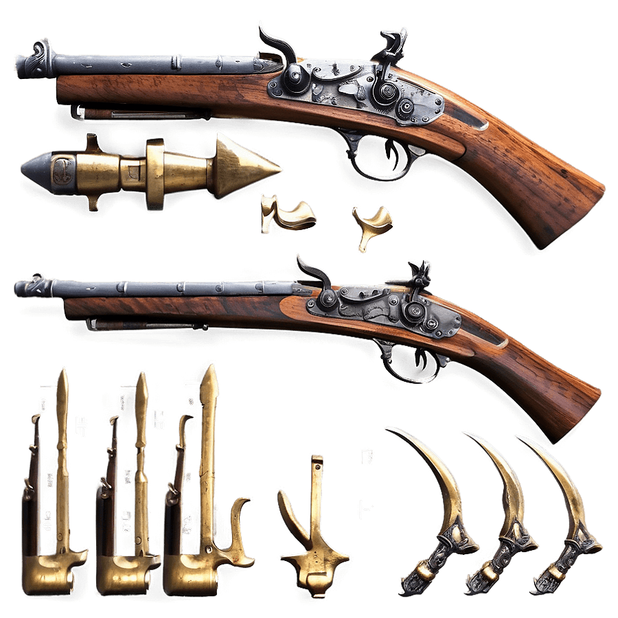 Functional Replica Musket PNG 27