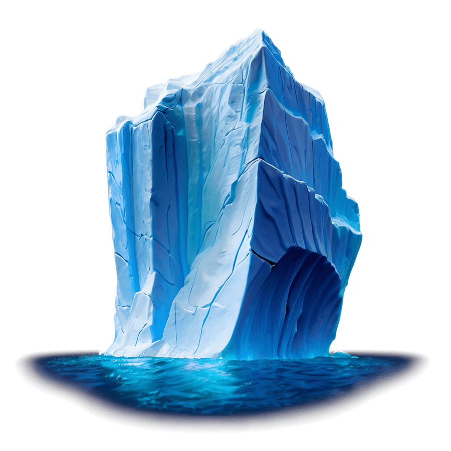 Iceberg in Ocean PNG qpp22