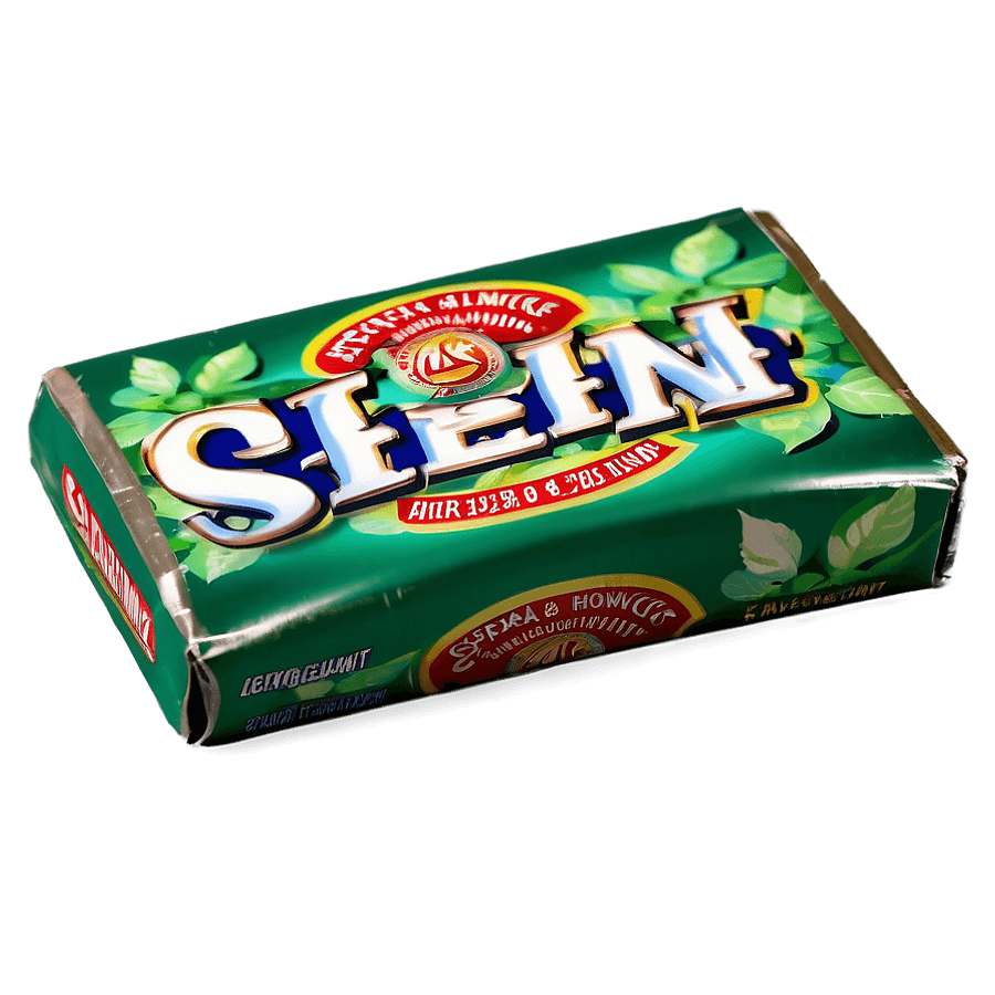 Spearmint Gum PNG 05262024