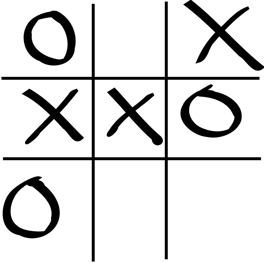 Tic Tac Toe Game In Progress