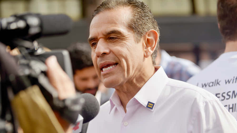 AntonioVillaraigosa Pressintervju