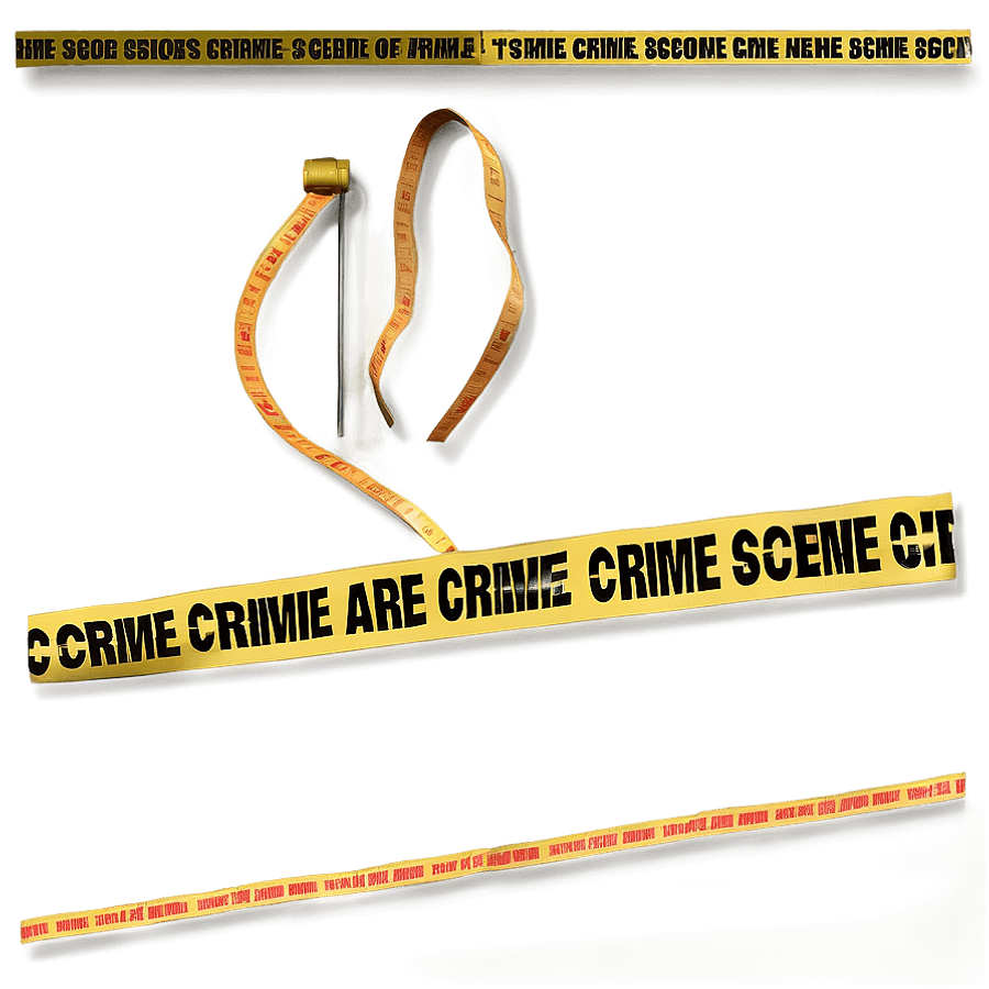 Crime Scene Area Tape PNG 05252024