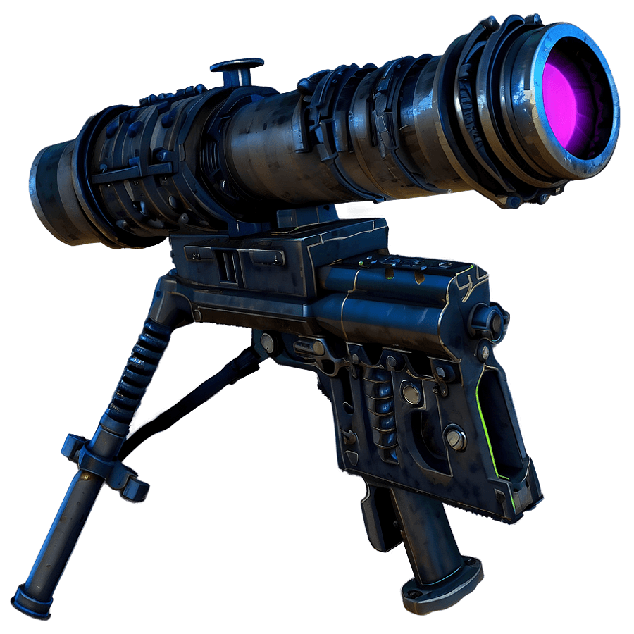 Minigun with Scope PNG 24